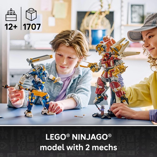 LEGO NINJAGO Los Gemelos Titanes Mecánicos 71870 2