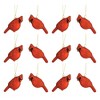 Glass Cardinal Bird Ornament (Set of 12) - 2 of 2