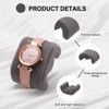 Unique Bargains Display Storage M Shaped Velvet Watch Case Pillows Replacement 4 Pcs - 3 of 4
