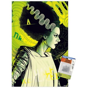 Trends International The Bride of Frankenstein - Mad Dream by César Moreno Unframed Wall Poster Prints - 1 of 4