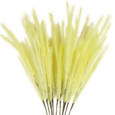 Unique Bargains Faux Wheat Grass Artificial Plants Decor 32" 12 Pcs