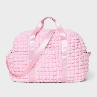 Madden girl weekender bag on sale pink