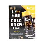 BLK & Bold Smoove Operator Sweet Cold Brew Coffee Cans - 4pk/8 fl oz