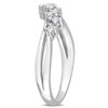 EVERLY JEWELRY | Sterling Silver 1/6 CT TDW Diamond Nine Stone Ring - 2 of 4