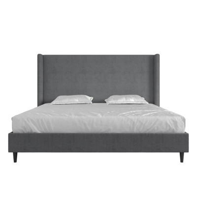 RealRooms Evie Upholstered Wingback Bed