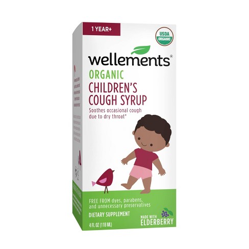 Wellements Organic Children S Cough 4 Fl Oz Target