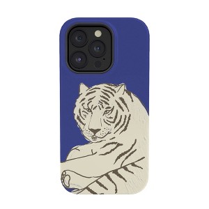 Emanuela Carratoni Painted Tiger Tough Tough iPhone 15 Case - Society6 - 1 of 1