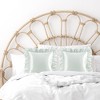 PiccoCasa Envelope Closure Satin Ruffled Pillowcase 2 Pcs - 2 of 4