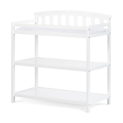 Child Craft Curve Top Changing Table - Matte White