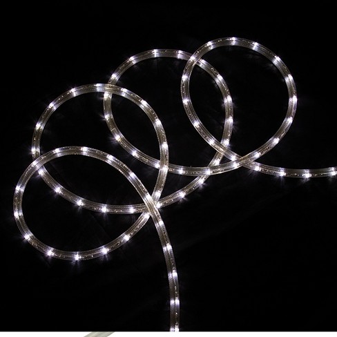 Northlight 100ft Pure White Led Christmas Rope Lights Target