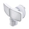 Home Zone Security® SMD Linkable 2-Light Motion-Sensing Solar-LED Flood Light, 1,500 Lumens, 2 Pack in White - 2 of 4