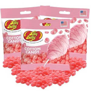 Jelly Belly 3 Pack Cotton Candy Jelly Bean Grab & Go 3.5oz - 1 of 4