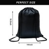 Generic 100 Pack Drawstring Backpack Bulk Drawstring Bags Cinch Sack for Gym, - 3 of 4
