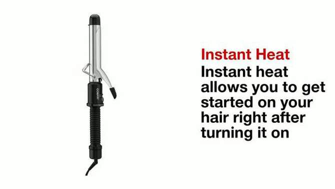 Conair Instant Heat  Curling Iron - 1&#34;, 2 of 5, play video