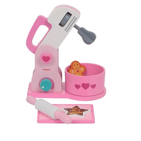 Melissa & Doug Wooden Make-a-cake Mixer Set (11pc) - Play Food And Kitchen  Accessories : Target