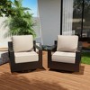 UPTION Patio Chair with Cushions（Set of 2） - 2 of 4