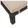 Puerta Set of 2 Wicker Chaise Lounge - Dark Brown - Christopher Knight Home - 3 of 4