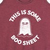 Women's - Instant Message - This Is Some Boo Sheet Graphic Racerback Tank - 2 of 4