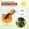 Ninja Obstacle Course Line Kit for Kids 50FT Ninja Slackline Kit - image 4 of 4