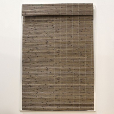 Radiance Brooklyn Cordless Driftwood Bamboo Roman Shade