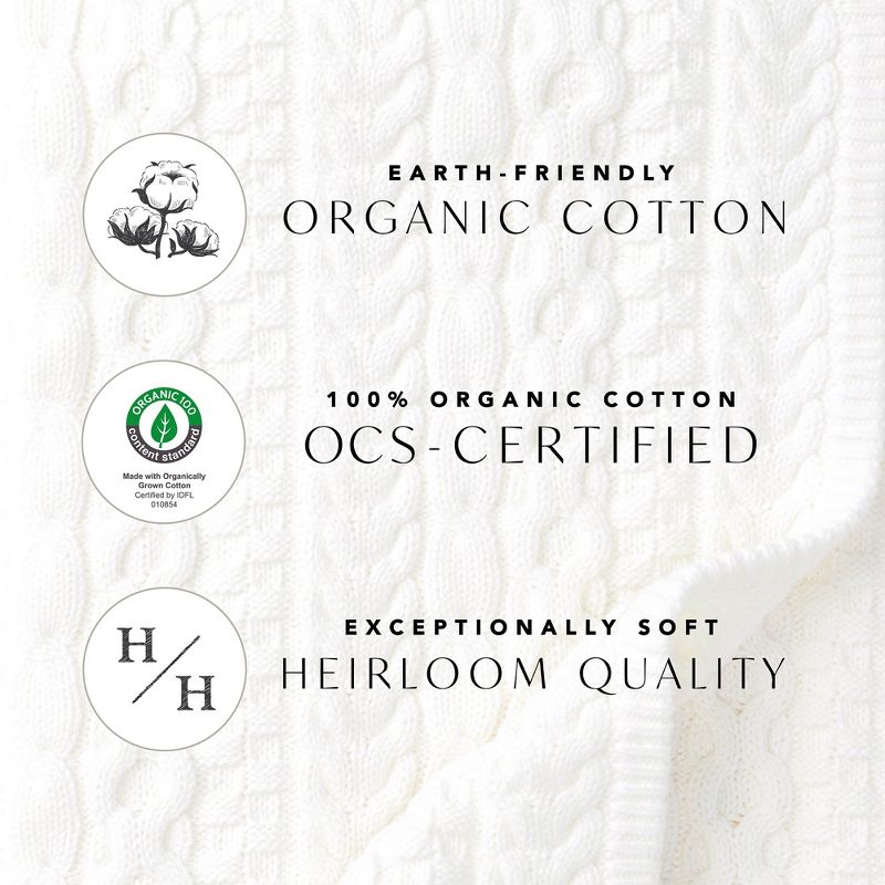Hope & Henry Girls' Organic Cotton Bow Shoulder Swing Dress, Kids, 4 of 8