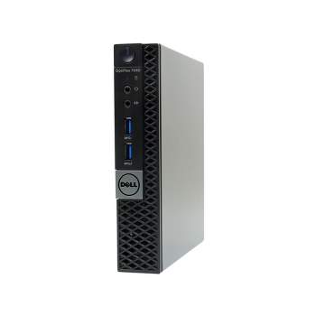 Dell 7040-MICRO Certified Pre-Owned PC, Core i5-6500T 2.5GHz, 8GB Ram, 256GB SSD, Win10P64, Manufacturer Refurbished