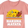 Girls' - Disney - Hakuna Matata Sunshine Fitted Short Sleeve Graphic T-Shirt - image 2 of 4