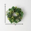 Sullivans Berry Foliage Mini Wreath - 3 of 3