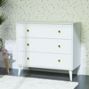 ORRD Harper 3-Drawer Dresser, Mid-Century Modern Baby Nursery Dresser with Safety Strap, Solid Pine Wood - 2 of 4