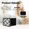 Nispira WC0840 Humidifier Filter Replacement Compatible with Bionaire 911D Models C22 C33 W2 W6 W7 W9 W25 W0210 W0305 W0310 W0340 W0840 W2845, 2 Packs - 3 of 4