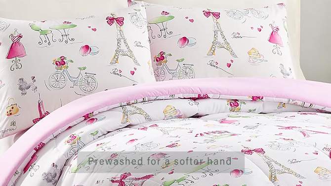 Pretty in Paris Comforter Set - Urban Playground, 2 of 10, play video