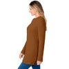 Woman Within Plus Size Waffle Thermal Sweatshirt - 4 of 4