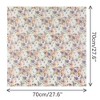 Elerevyo Women's Floral Chiffon Lightweight Skinny Neck Scarf Neckerchief - 3 of 4