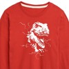 Boys' - Instant Message - Dinosaur Long Sleeve Graphic T-Shirt - 2 of 4