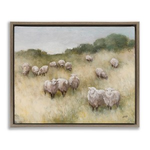Stupell Industries Sheep Herd in Rural Grassland, 31" x 25" - 1 of 4