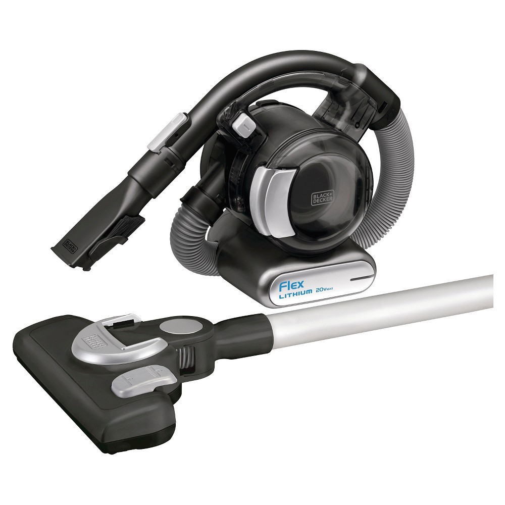 Black+decker 20V MAX Lithium Flex Vacuum - Black BDH2020FLFH