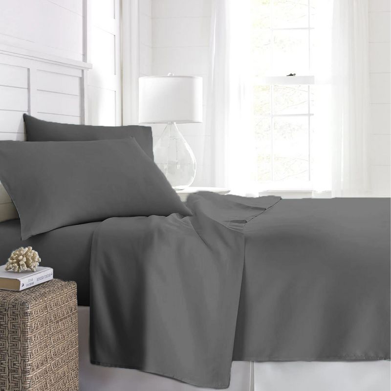 Beckham Hotel Collection Deep Pocket Fitted Sheet (Set of 2), 1 of 6