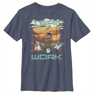 Boy's Raya and the Last Dragon Boun Team Work T-Shirt - 1 of 3