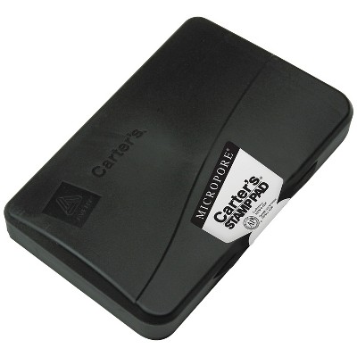 Carter's Micropore Stamp Pad 6 1/4 x 3 1/4 Black 21282