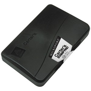 Carter's Micropore Stamp Pad 6 1/4 x 3 1/4 Black 21282 - 1 of 4