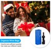 Unique Bargains Paper Reusable Sturdy Wine Tote Bag Gift Bags with Rope Handles 12 Pcs - 4 of 4