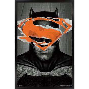 Trends International DC Comics Movie - Batman v Superman - Batman Teaser Framed Wall Poster Prints