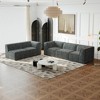 106" Chenille Modular L-Shaped Sectional Sofa, 5-Piece Oversized Floor Couch Set, No Assembly, Free Combination for Living Room & Bedroom - 4 of 4