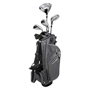 Left Handed PowerBilt Silver Junior Complete Golf Set - 1 of 4