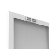 GlasFlength Decorative Storage Cabinets, 2 Door Shoes, White, 27.6"*13.78"*41.34" - 4 of 4