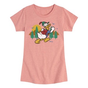 Girls' - Disney - Mickey & Friends Fitted Short Sleeve Graphic T-Shirt - 1 of 4