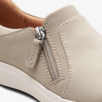 Женские кроссовки Clarks Womens Nalle Lilac Stone Nubuck Sneakers 7 Medium — фото 7