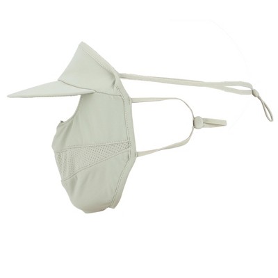 Unique Bargains Full Face Mask Brim Design Adjustable 5.51"