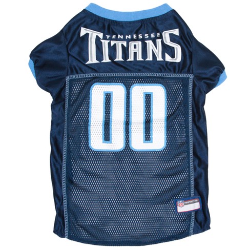 Nfl Tennessee Titans First Mesh Navy Pet Football Jersey - Xs : Target