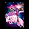 Men's Marvel Legendary Deadpool on Space Unicorn T-Shirt - 2 of 4